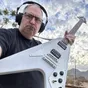 Chris playing his 1982 Bradley Flying V
